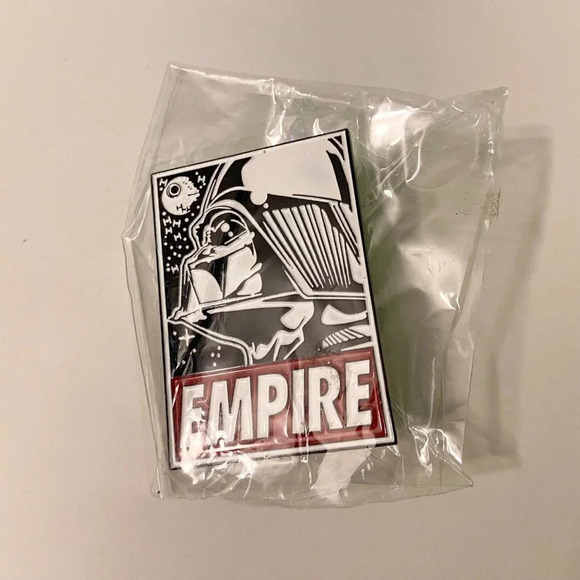Star Wars Empire Enamel Metal Pin Double  Rubber Backing - Picture 7 of 9